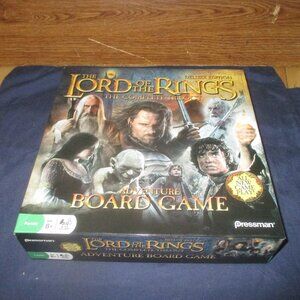 Lord Of The Rings Complete Trilogy Adventure Board Game Deluxe Edition Pressman